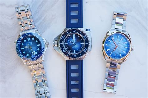 omega seamaster 75th anniversary|omega seamaster summer blue series.